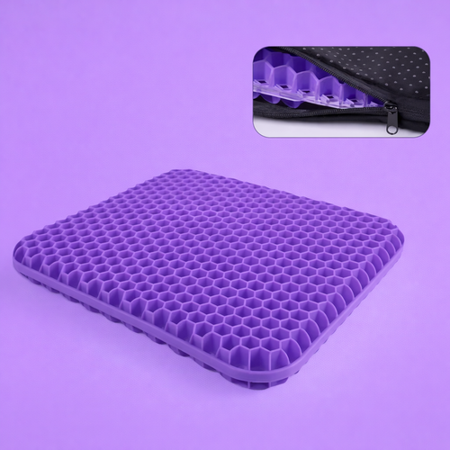 Poduszka Żelowa Na Siedzenie +  Pokrowiec Gratis